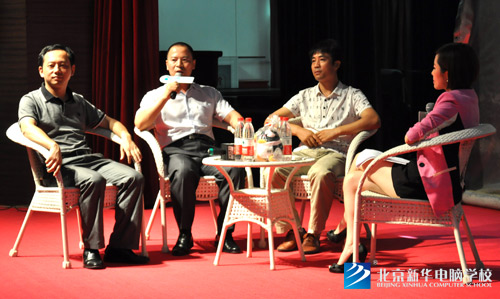 孙绍忠总经理与同学们分享职场经验