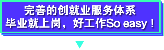 完善的创就业服务体系