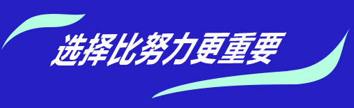 选择比努力更重要