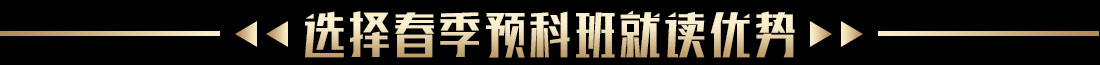 选择春季预科班就读优势